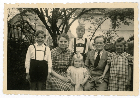Familie Eduard Ecke und Martha Schneider